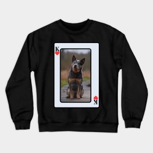 Blue Cattle Dog Crewneck Sweatshirt